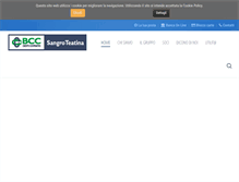 Tablet Screenshot of bccsangro.it